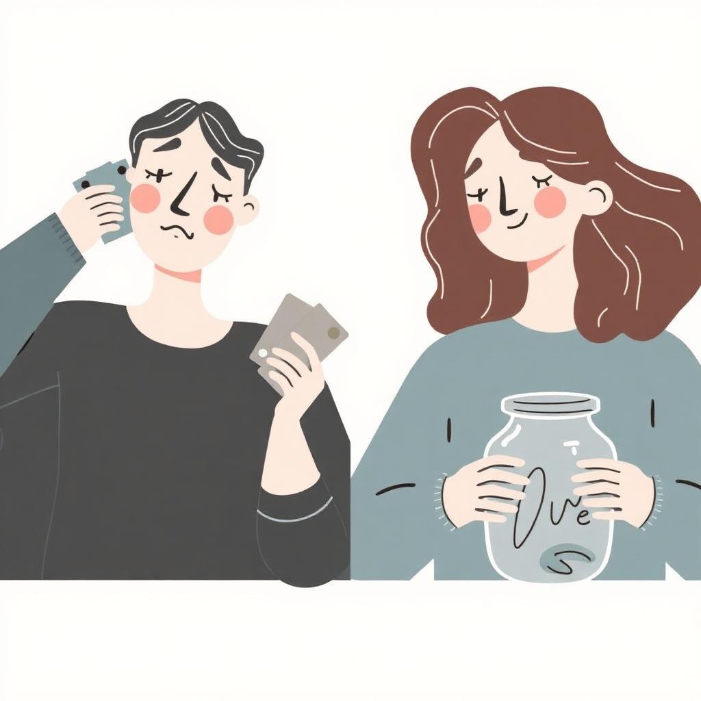 The Broke Friend vs. The Debt-Free Friend: A Day in Each Life